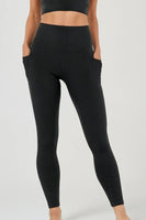 7/8 Oblikovalne Legice z Visokim Pasom in Žepi