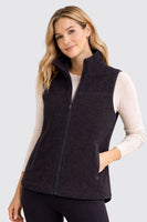 Gibljiv Teddy Fleece Zip Gilet