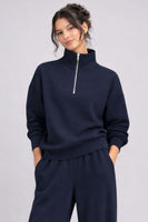 Supersoft Polu Zip Dukserica Navy