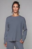 Supersoft Longline Dukserica Indigo