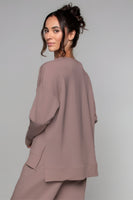 Supersoft Dolga Majica Taupe