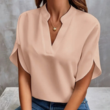Agatha - Elegantna bluza z rafiniranim ovratnikom