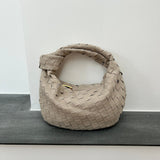 Renee - Mehka Pletena Mini Suede Torba