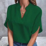Agatha - Elegantna bluza z rafiniranim ovratnikom