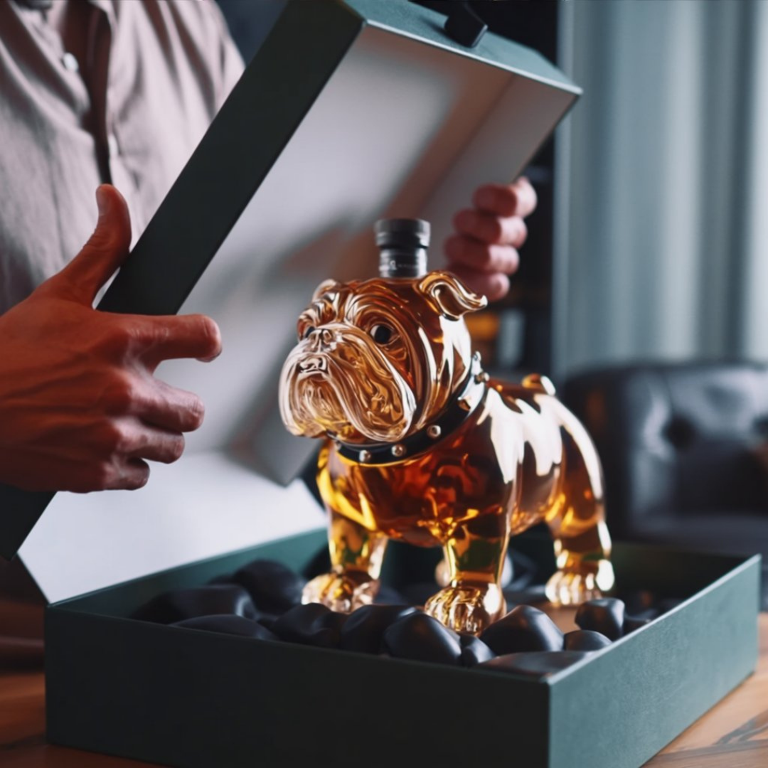 Dekanter za whisky - Bulldog izdaja