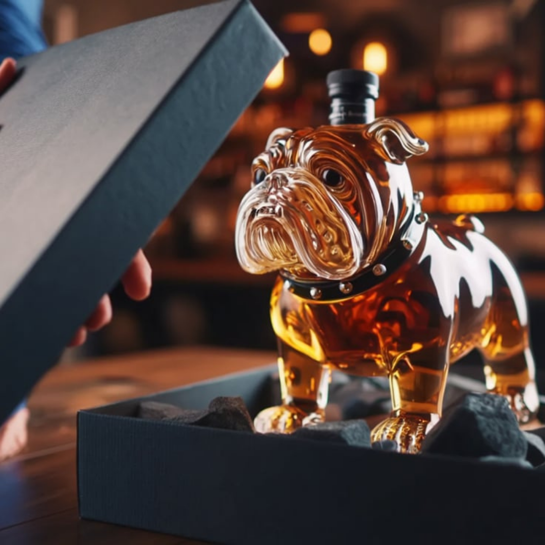 Dekanter za whisky - Bulldog izdaja