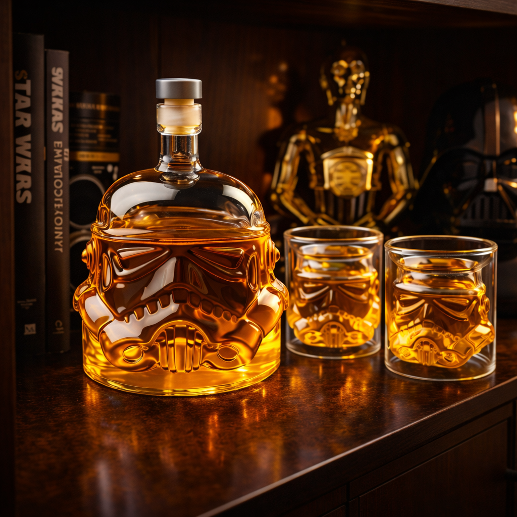 Whisky Dekanter - Set z Dekanterjem in Kozarci
