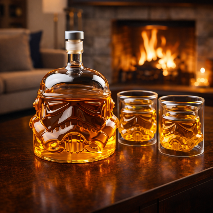 Whisky Dekanter - Set z Dekanterjem in Kozarci