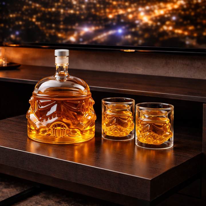 Whisky Dekanter - Set z Dekanterjem in Kozarci