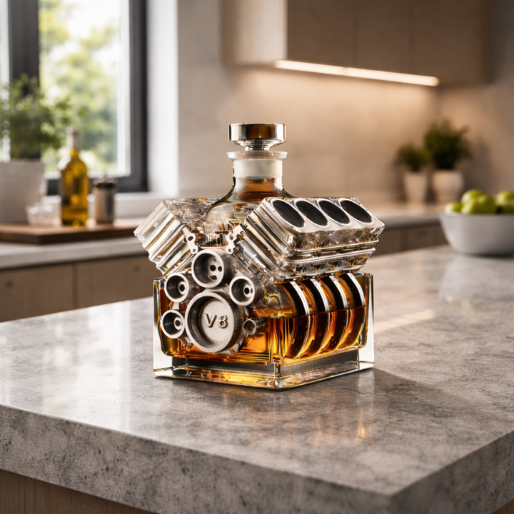 Whisky Dekanter - V8 Motorna Izvedba