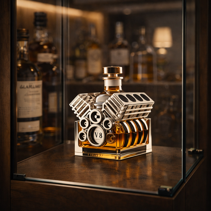 Whisky Dekanter - V8 Motorna Izvedba