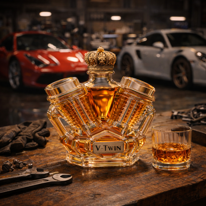 Whisky Dekanter - V-Twin Izdaja