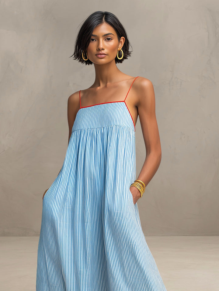 PAMELA | MAXI POLETNA OBLEKA