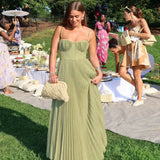 Isabella - Nežna obleka z gubami