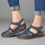 Ortopedske sandale Alma Ljubljana Hanna za korekcijo Hallux Valgus, udoben model s podporo in podporno vložkom.