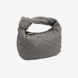 Renee - Mehka Pletena Mini Suede Torba