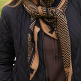 Imperialni šal | Kombinacija barve puščave | Šal od French Laundry