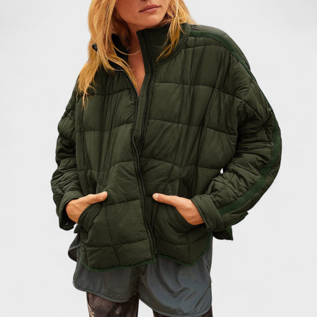Aurora – Lahka kompaktna zip puffer jakna