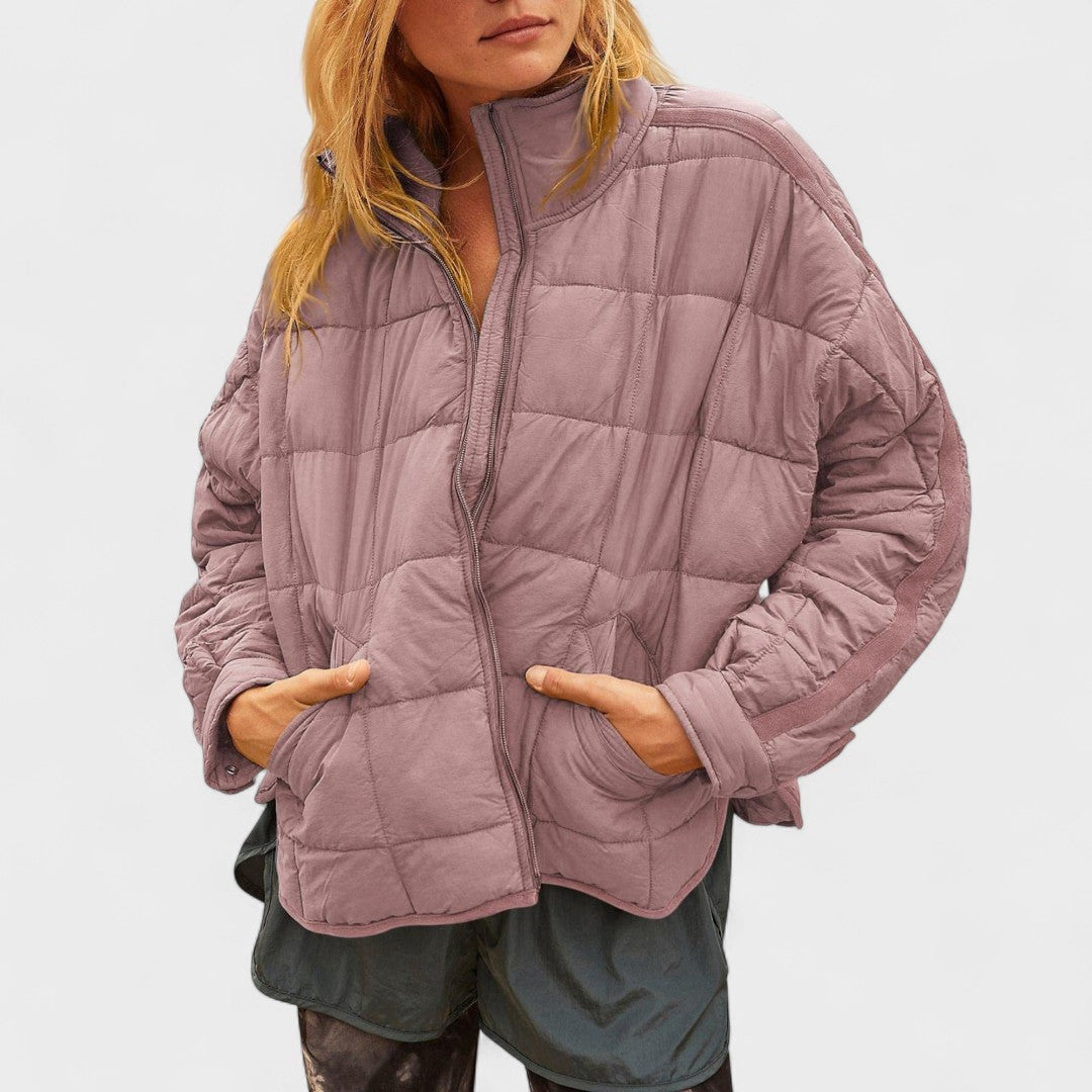 Aurora – Lahka kompaktna zip puffer jakna