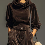 Solenne – ohlapen velur set