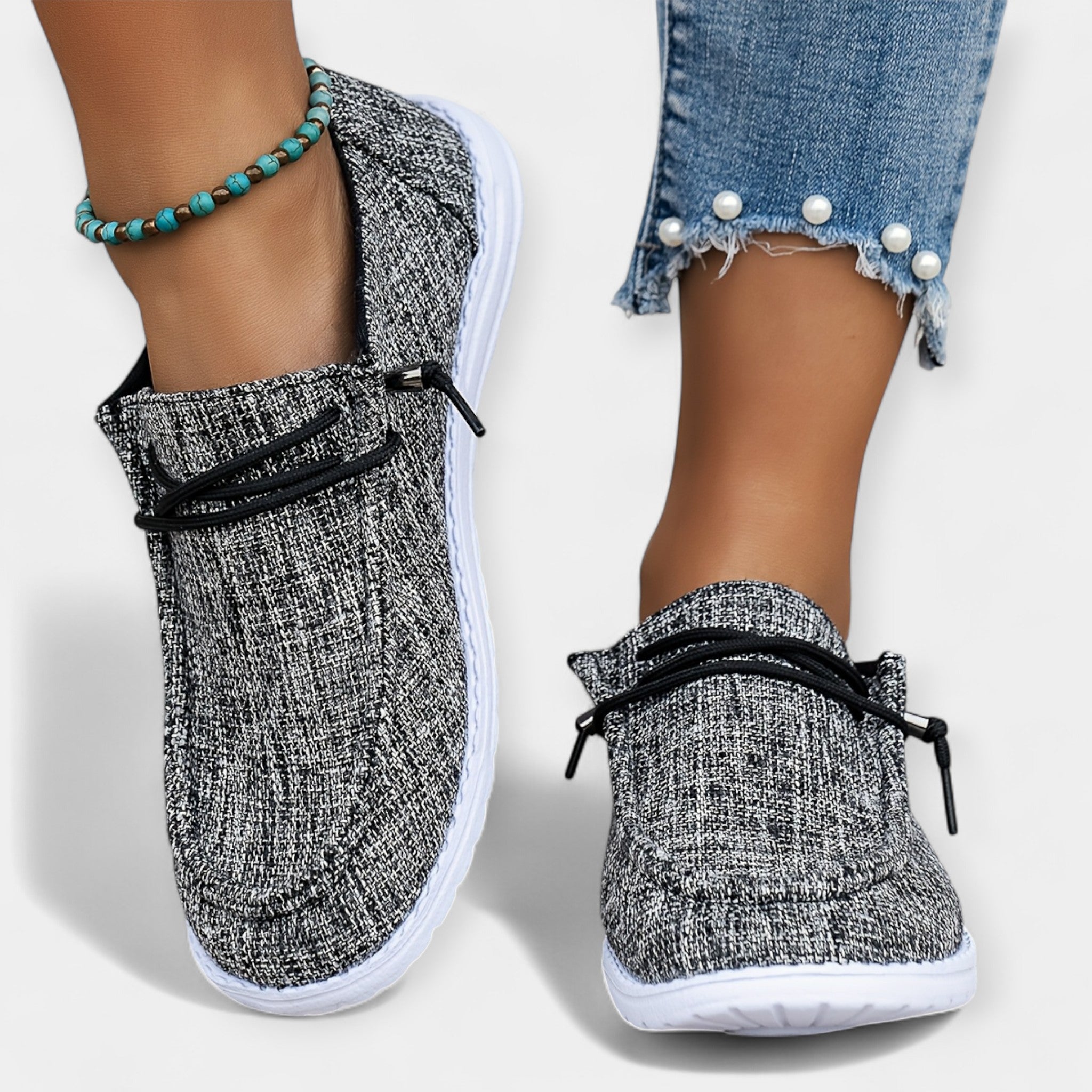 Udobni Platneni Čevlji za Vsakodnevno Uporabo