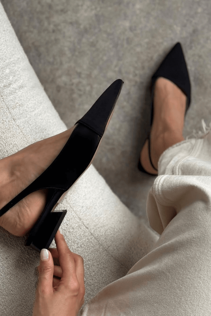 Balerinke s slingbackom