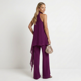 Leandra - Eleganten komplet s ovratnikom