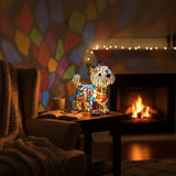 Moomie - Lampa iz Steklenih Mozaikov
