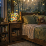 Veverica - Lampa iz Vitraža