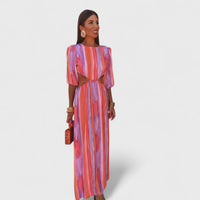 Samantha - Elegantna obleka z izrezi