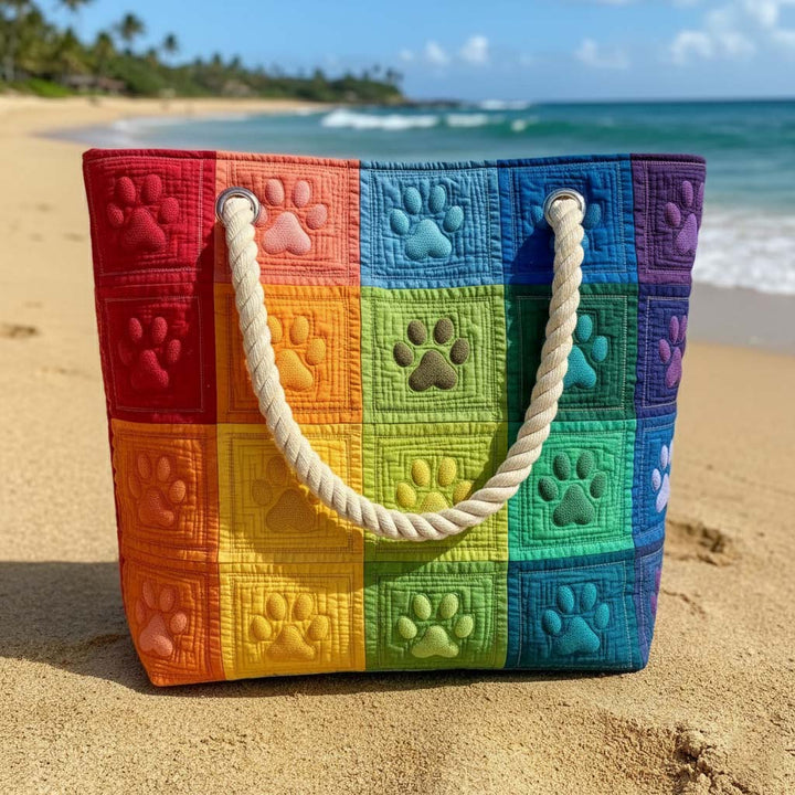 Ročno izdelana plažna torba | Paws Patch