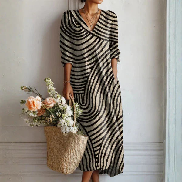 Dolga Boho Obleka