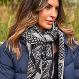 Imperialni šal | Črna kombinacija | Šal iz French Laundry