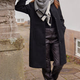 Imperial šal | Bela in Črna | Šal iz French Laundry