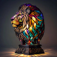 Lion King - Svetilka iz Vitraža