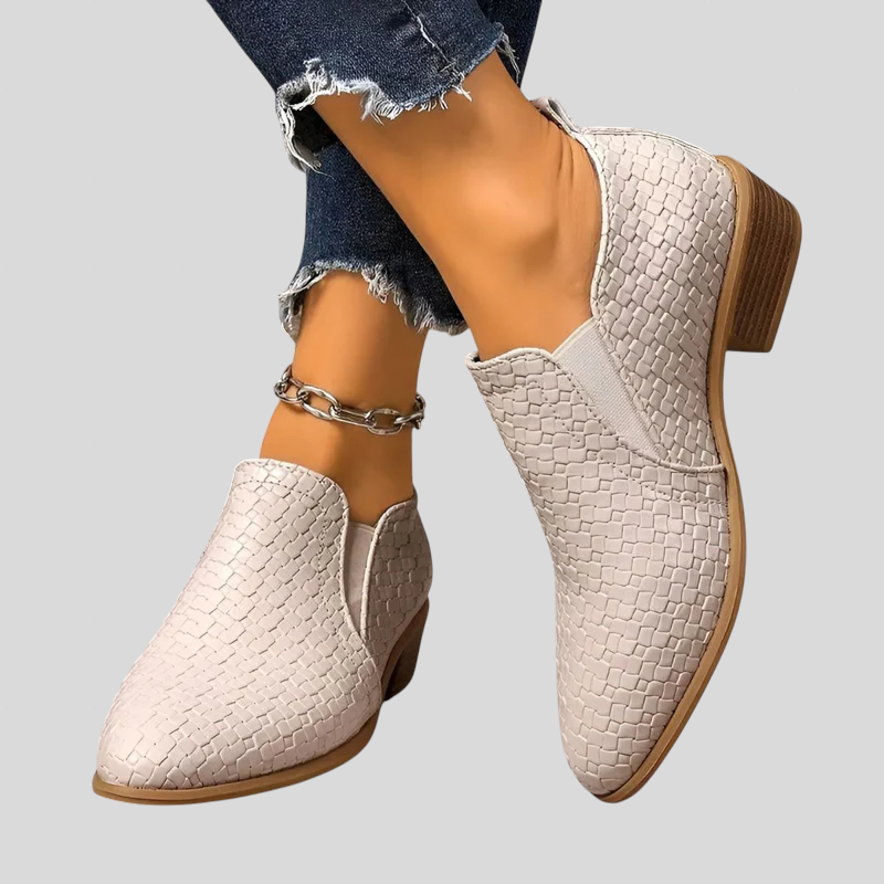 Myrthe - Ortopedski Usnjeni Oxford Čevlji