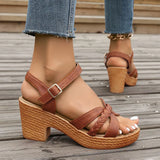 Kleoniki - Poletne sandale s peto