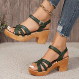 Kleoniki - Poletne sandale s peto