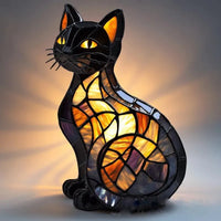Sijajna mačka - Lampa iz Vitraža
