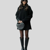 Velara - Pleten Set - Oversize Pulover + Mini Krilo