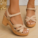 Kleoniki - Poletne sandale s peto