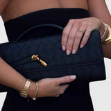 Torba Clutch Melanie z Zlato Vozlano