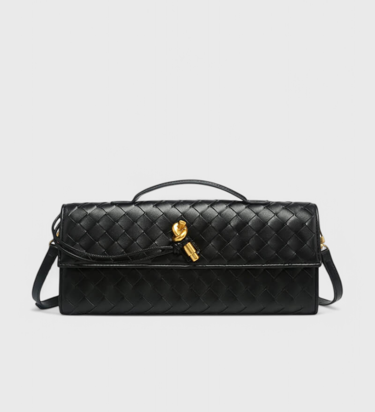 Torba Clutch Melanie z Zlato Vozlano