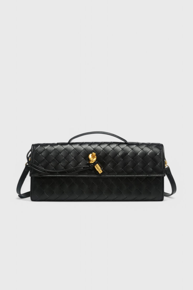 Torba Clutch Melanie z Zlato Vozlano
