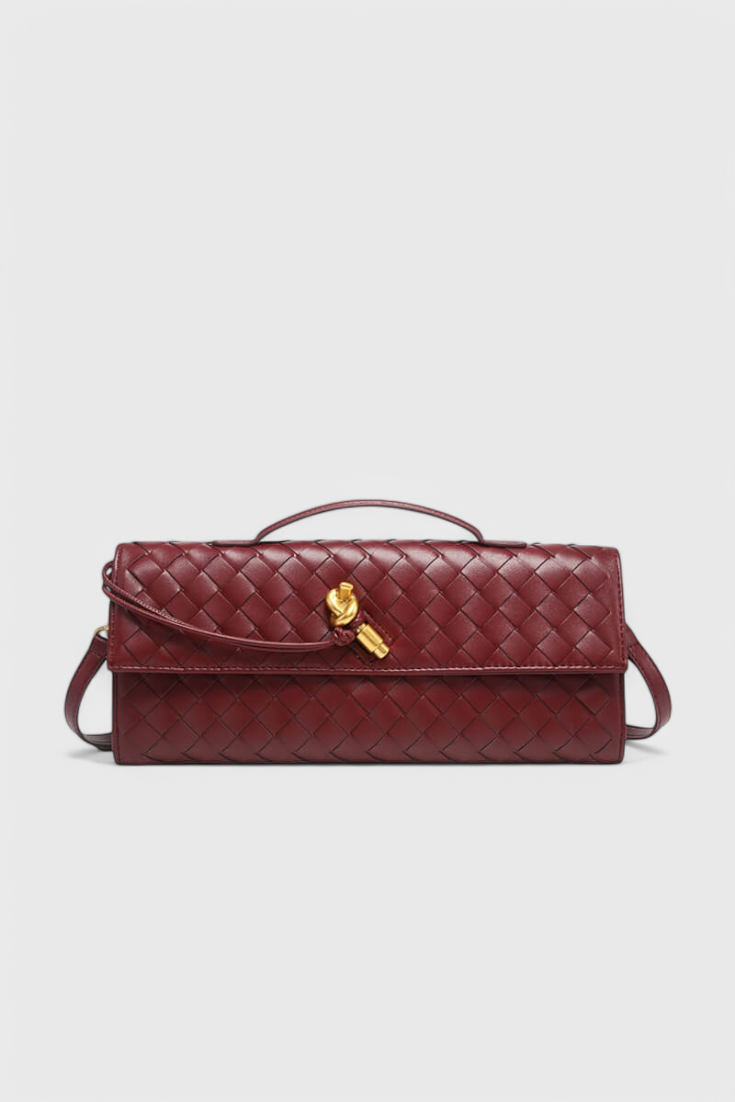 Torba Clutch Melanie z Zlato Vozlano