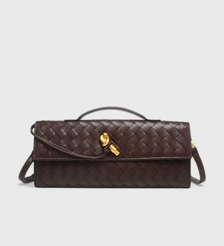 Torba Clutch Melanie z Zlato Vozlano