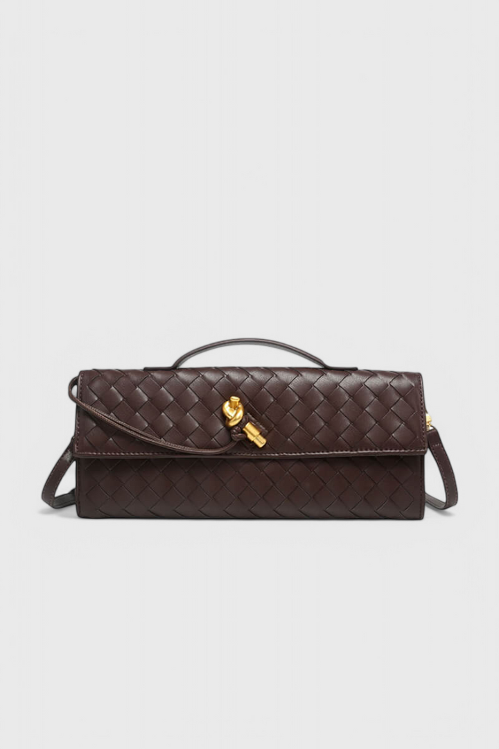 Torba Clutch Melanie z Zlato Vozlano