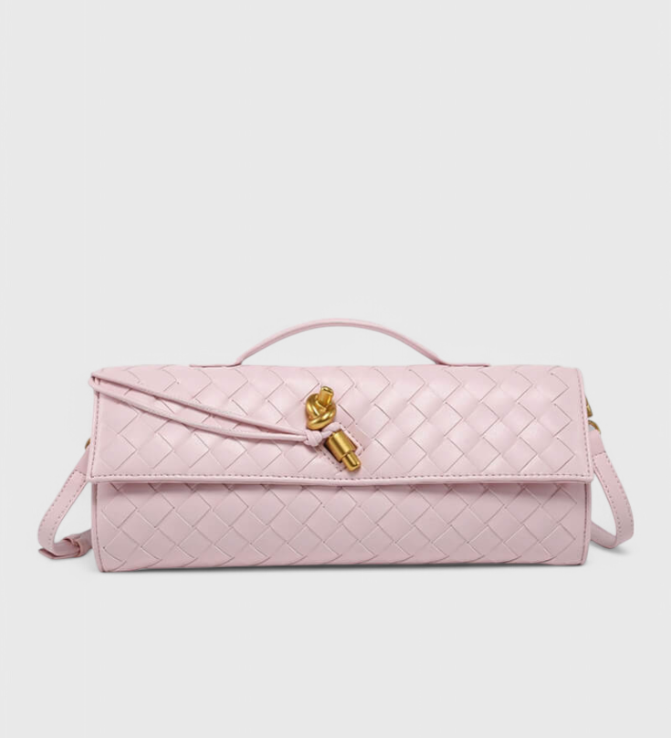 Torba Clutch Melanie z Zlato Vozlano