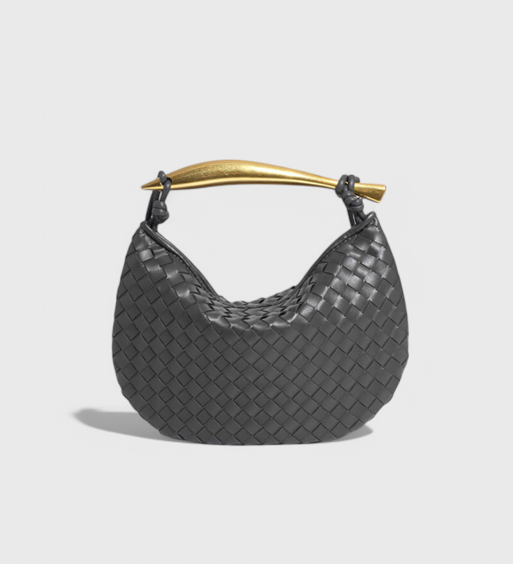 Torba Gerda Woven z Zlato Ročico