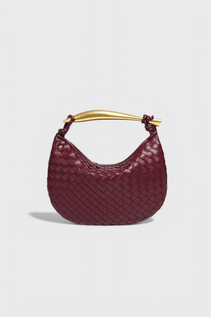 Torba Gerda Woven z Zlato Ročico